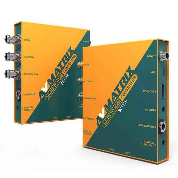 ��������� SDI � HDMI �� AV AVMATRIX SC1120