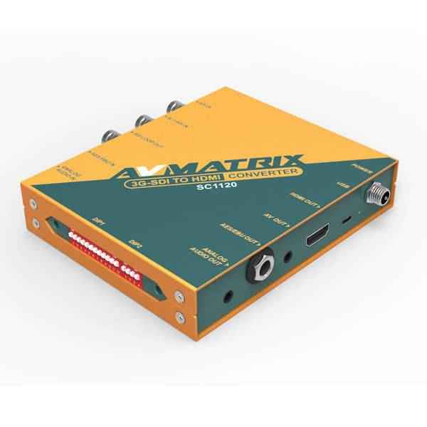 ��������� SDI � HDMI �� AV AVMATRIX SC1120